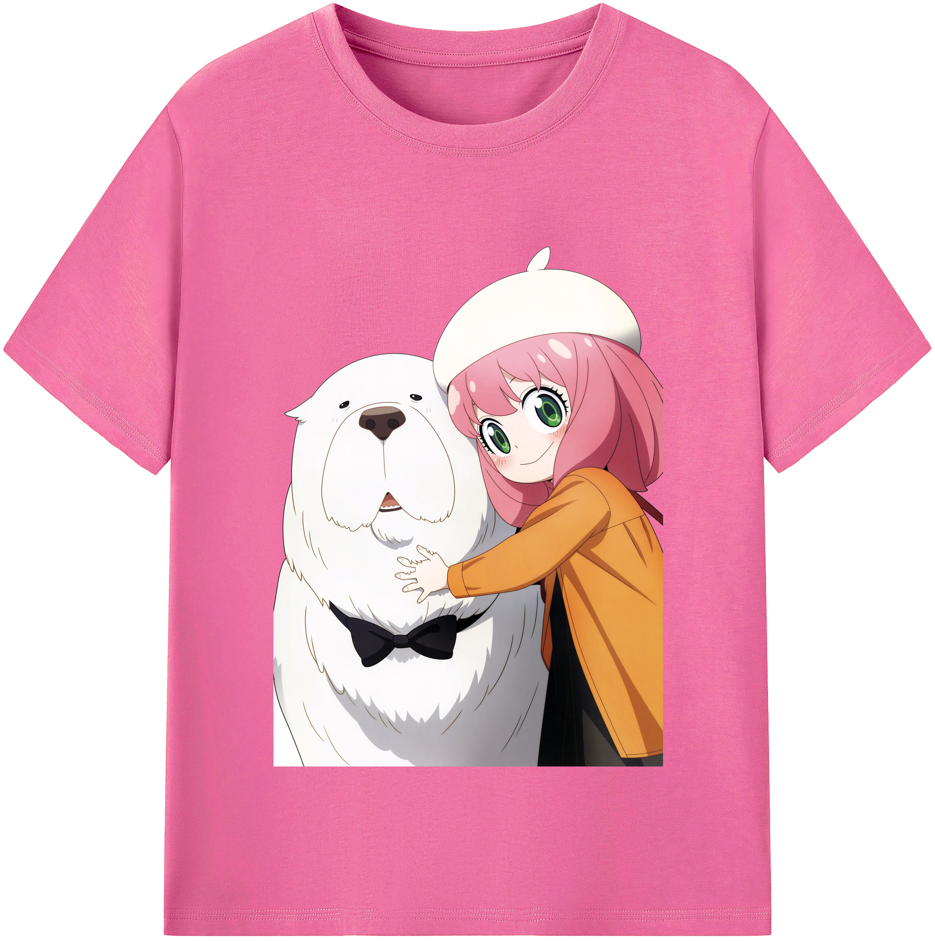 （画像用） SPY×FAMILY间谍家家酒 レディースカジュアルプリントTシャツ（綿100％）